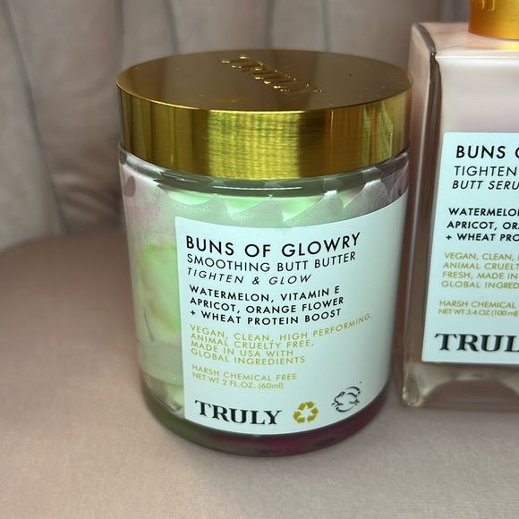 Truly Buns of Glowry set trio bundle butter serum polish New full size - Picture 2 of 5